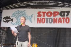 Open-Air Kundgebung: Stopp G7 - No to NATO