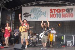 Open-Air Kundgebung: Stopp G7 - No to NATO