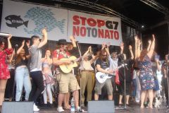 Open-Air Kundgebung: Stopp G7 - No to NATO